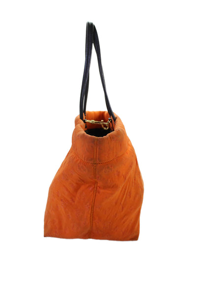 Louis Vuitton Womens Scuba MM Monogram Tote Shoulder Handbag Orange