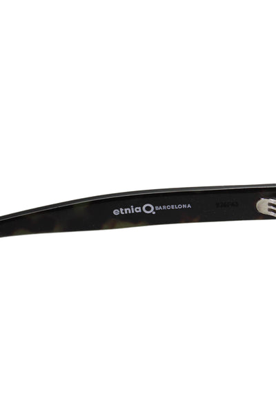 Etnia Barcelona Womens Spotted Print Santorini Sunglasses Brown 143MM