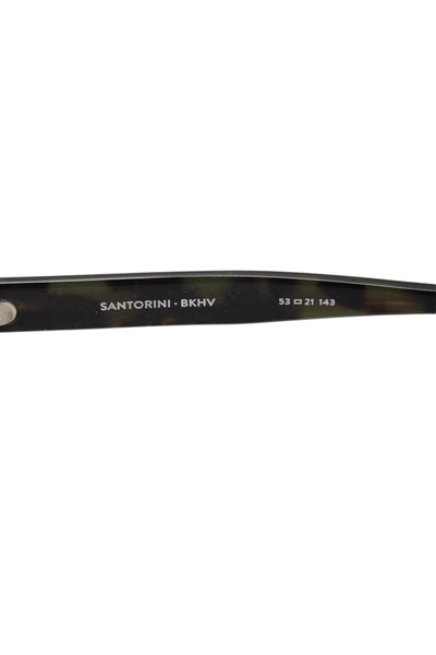 Etnia Barcelona Womens Spotted Print Santorini Sunglasses Brown 143MM