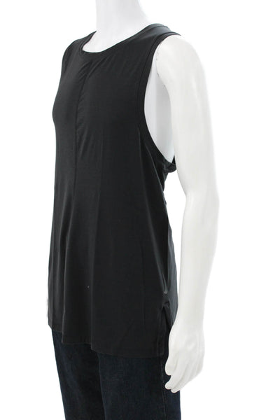 Nike Mens Basic Sleeveless Tank Black Polyester Size L