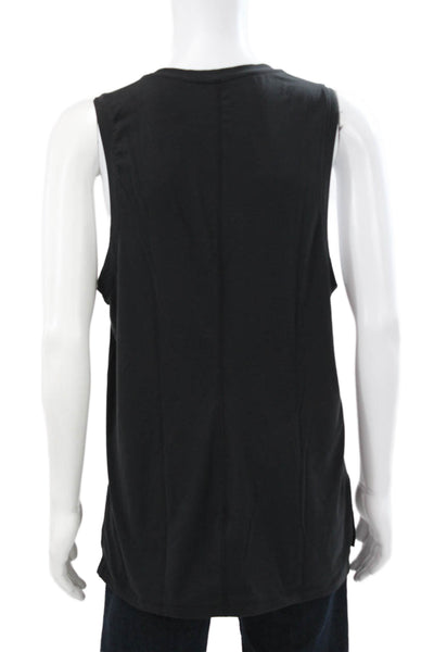Nike Mens Basic Sleeveless Tank Black Polyester Size L