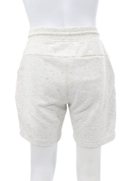 Scotch & Soda Mens Sweat Shorts Gray Drawstring Cotton Solid Size M