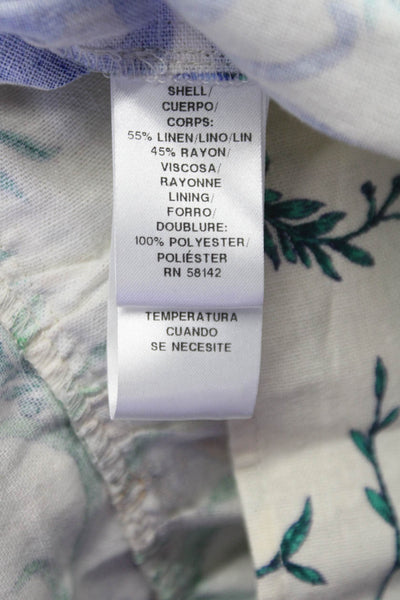 London Times Petites Women Fit & Flare Ivory Square-Neck Knee Dress Size 14P