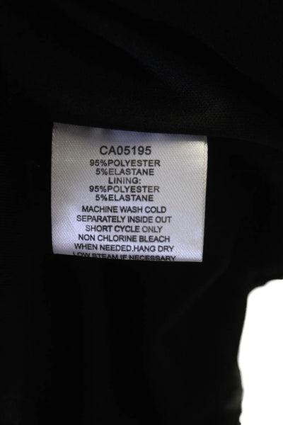 Picadilly Women Blazer Black Button Long Sleeve Size L