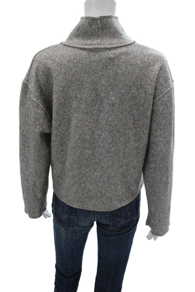Zara Womens Gray Turtleneck Pullover Sweater Long Sleeve Size S