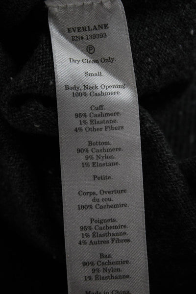 Everlane Womens Cashmere Blend Crewneck Pullover Sweater Gray Longsleeve Size S