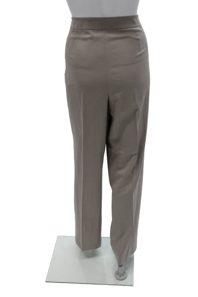 Lafayette 148 New York Womens Gray Wool Dress Pants Inseam 32 Size 14