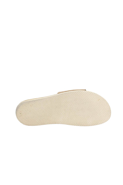 Brunello Cucinelli Mens Suede Slide On Sandals Brown Size 44 11