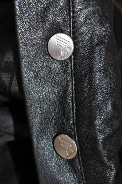 Remain Womens Dress Pants Black Lamb Leather Size 6