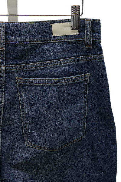 DL1961 Womens Straight Jeans Blue High Rise Cotton Blend Size 28