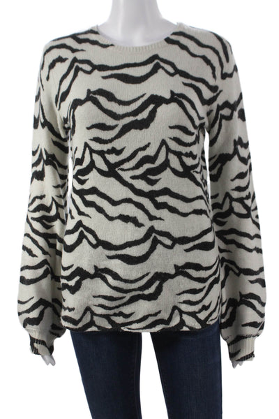 Generation Love Women Animal Print Pullover Sweater Tencel Size S