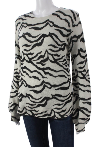 Generation Love Women Animal Print Pullover Sweater Tencel Size S
