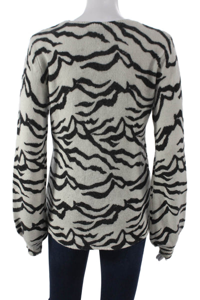 Generation Love Women Animal Print Pullover Sweater Tencel Size S