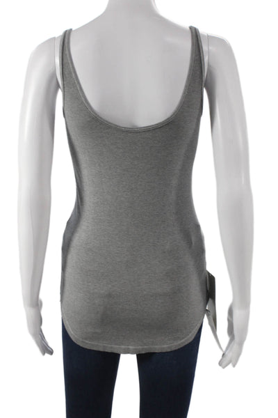 Lululemon Womens Basic Modal V Neck Sleeveless Tank Gray Size 4