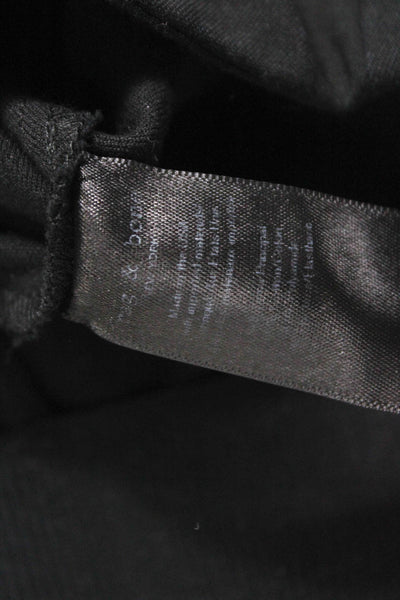Rag & Bone Women Ankle Leggings Black Cotton Solid Inseam 27 Size 2