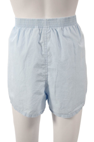 TNA Unisex Boxer Shorts Blue Cotton Size L