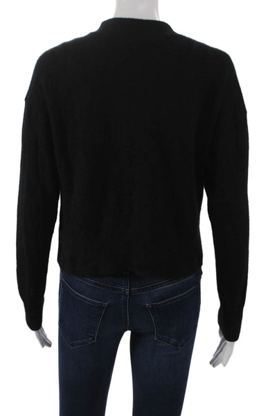 Everlane Women Cashmere V-Neck Cardigan Long Sleeve Black Size M