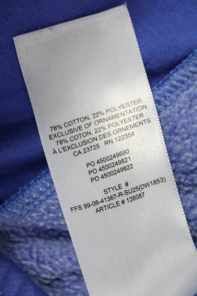 Aritzia Womens Sweatpants Blue Cotton Pull On Solid Size S