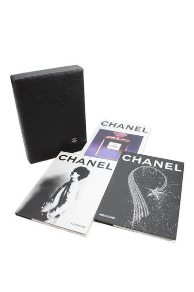 Chanel Black White Quilted Leather Special Edition Book Set By Assouline