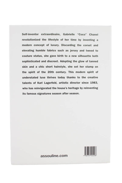 Chanel Black White Quilted Leather Special Edition Book Set By Assouline