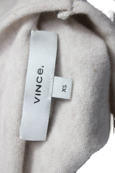 Vince Womens Basic Cotton Mock Neck Long Sleeve T-Shirt Size XS