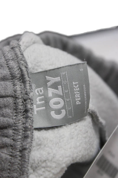TNA Womens Gray Sweat Shorts Size S