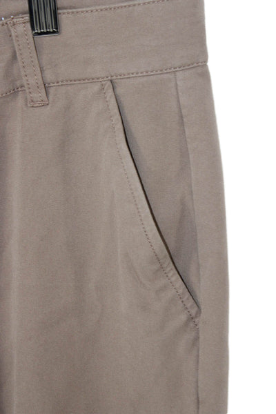 Mugsy Mens Chino Pants Brown Zip Fly Inseam 32 Size 31