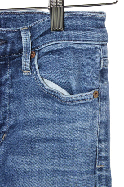 Citizens of Humanity Women Skinny Jeans Blue High Rise Cotton Inseam 24 Size 24