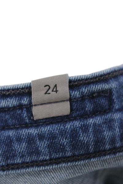 Citizens of Humanity Women Skinny Jeans Blue High Rise Cotton Inseam 24 Size 24