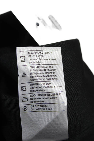 Vince Womens Black Tencel Lyocell Slip Dress Square Neck Sleeveless Size XS