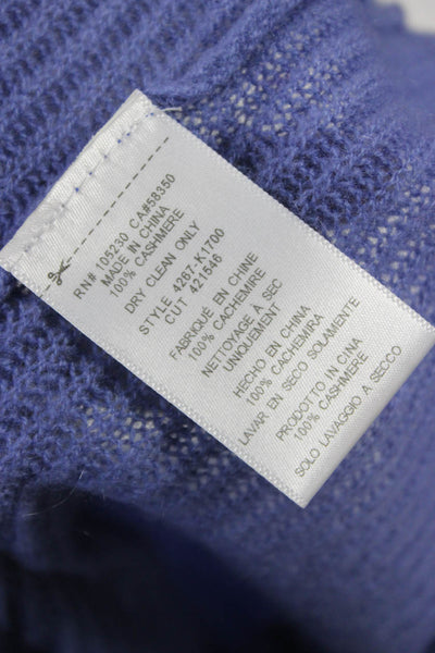 Joie Womens Cashmere V-Neck Pullover Purple Long Sleeve Solid Size XS