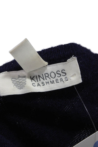 Kinross Cashmere Womens Purple Tunic Sweater Boatneck Long Sleeve Size XS