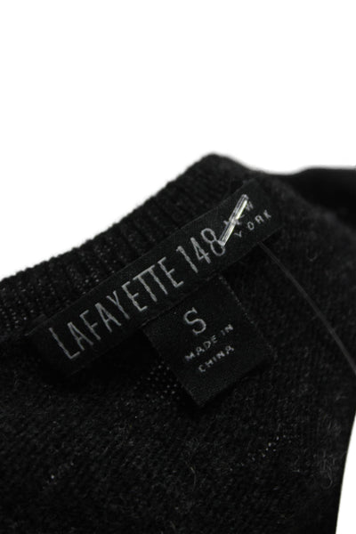 Lafayette 148 New York Women Gray Wool Basic Tank Sleeveless Size S