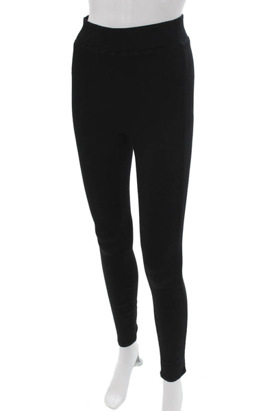L'Agence Womens Black Jeggings Petite 78% Modal Inseam 28 Size S