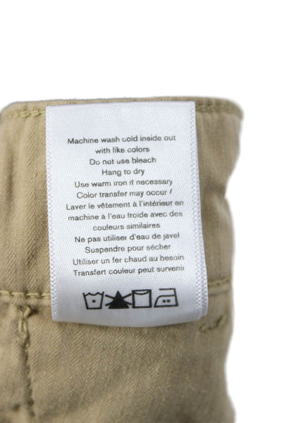 Rag & Bone Mens Chino Pants Beige Button Fly 98% Cotton 2% Spandex Size 32