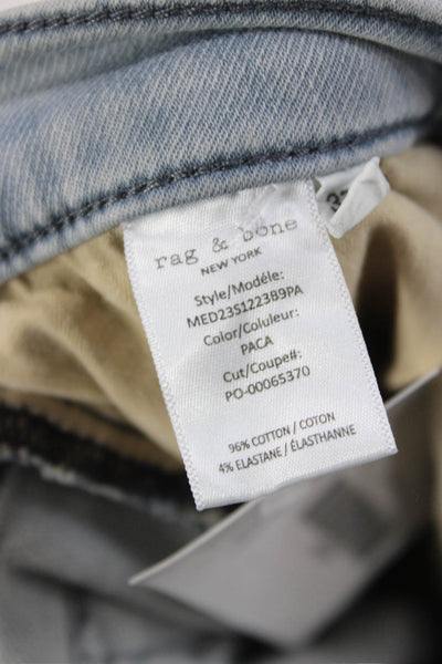 Rag & Bone Men's Slim Jeans Gray Cotton Size 32