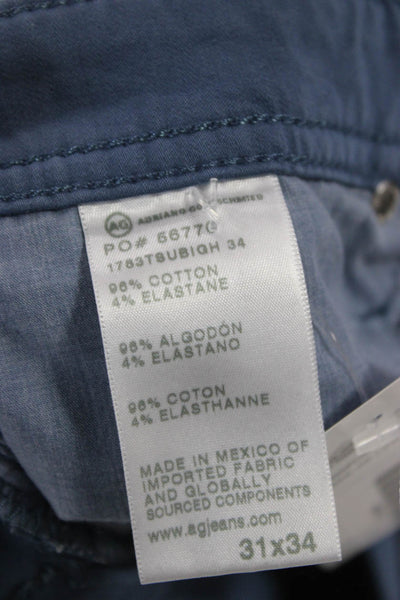 AG Mens Chino Pants Blue Size 31