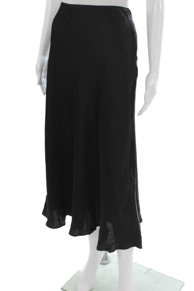 Argent Womens Long Sleeves Bias Blouse A Lime Skirt Set Black Size Large