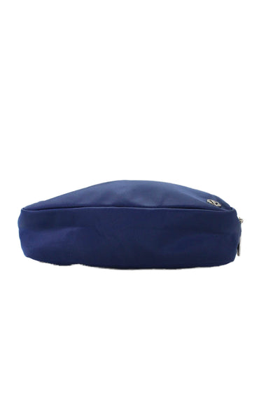 Lululemon Womens Adjustable Strap Zip Top Nylon Belt Bag Handbag Blue