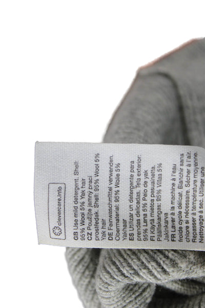 Stockholm Atelier + Other Stories Women Gray Wool Pullover Size S