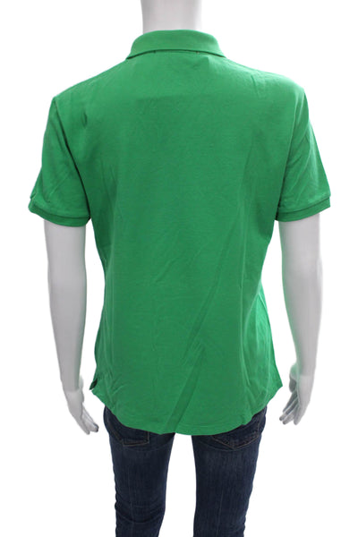 Ralph Lauren Golf Mens Collared Short Sleeve Polo Green Size M