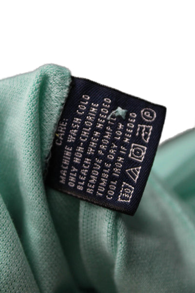 Ralph Lauren Golf Women Basic Polo Green Cotton Short Sleeve Collared Size M