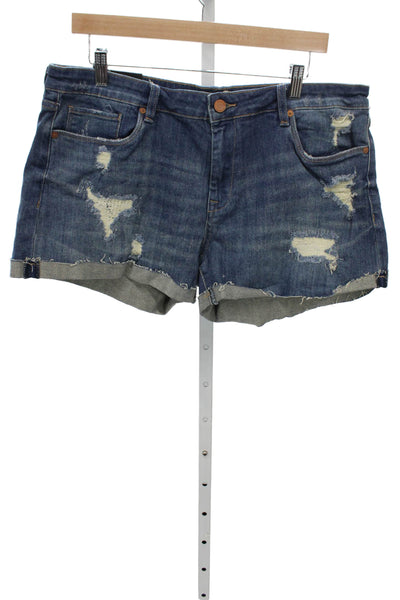 Blank NYC Women Cut-Off Blue Shorts Size 32
