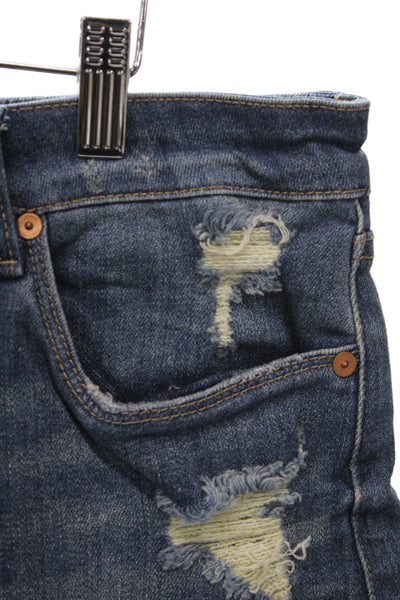 Blank NYC Women Cut-Off Blue Shorts Size 32