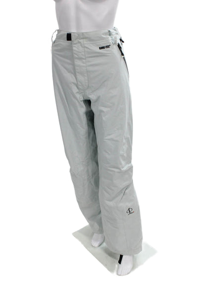RLX Ralph Lauren Women Snow Pants Gray Nylon Zip Closure Winter Size 8