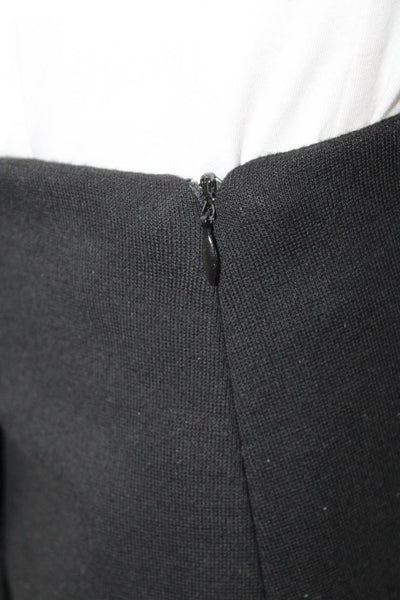 Versace Jeans Couture Women Wrap Mini Skirt Black Polyamide Zip Size 32