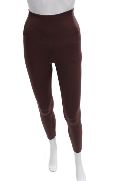 Vuori Womens Ankle Leggings Brown Polyamide Size XS