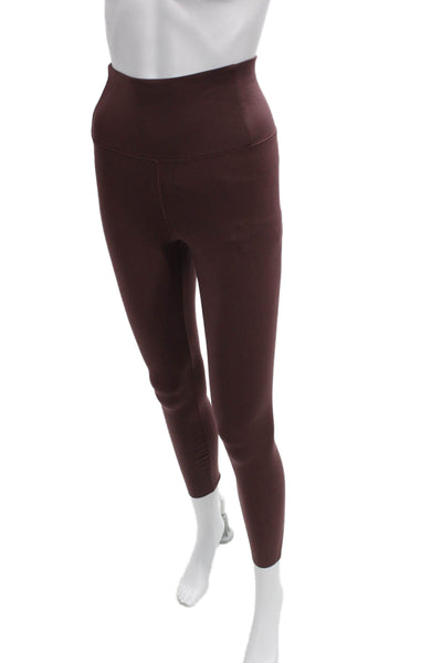 Vuori Womens Ankle Leggings Brown Polyamide Size XS