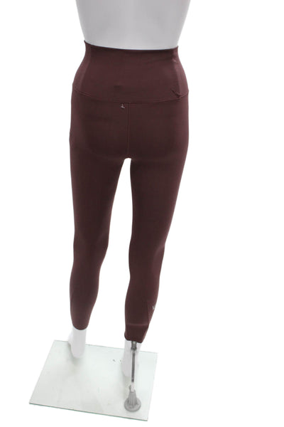 Vuori Womens Ankle Leggings Brown Polyamide Size XS