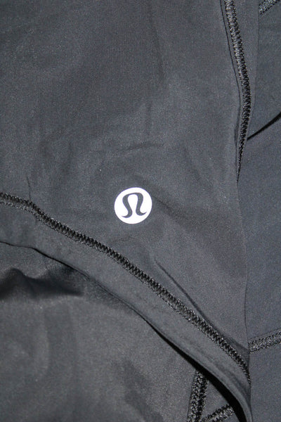Lululemon Womens Basic Sleeveless Tank Black Performance Round Neck Size S